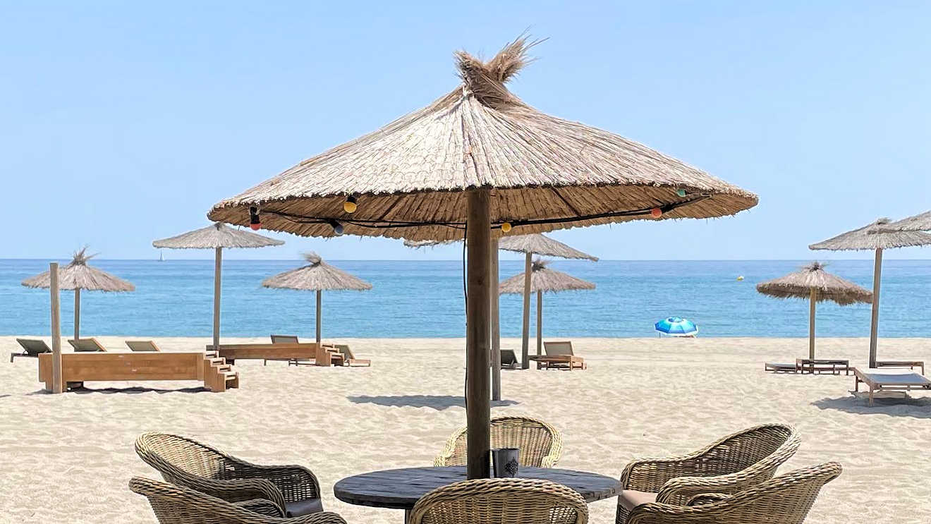le bacares plage