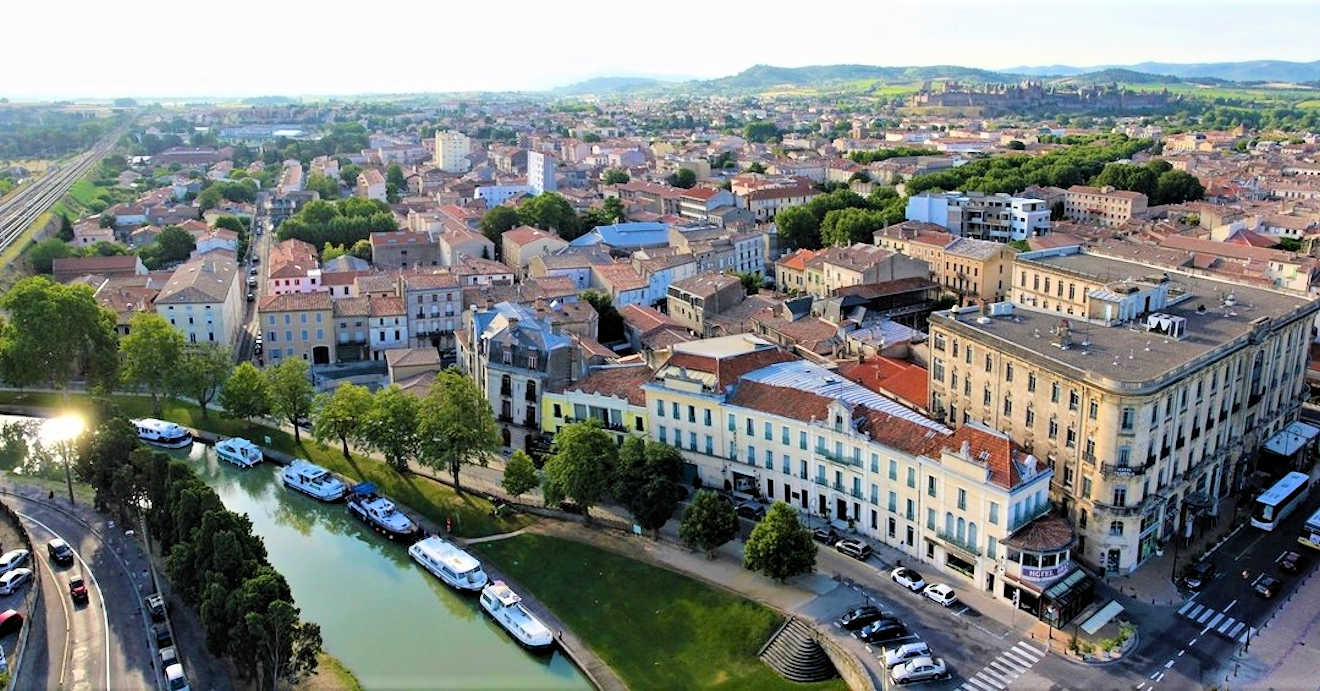 carcassonne aerial