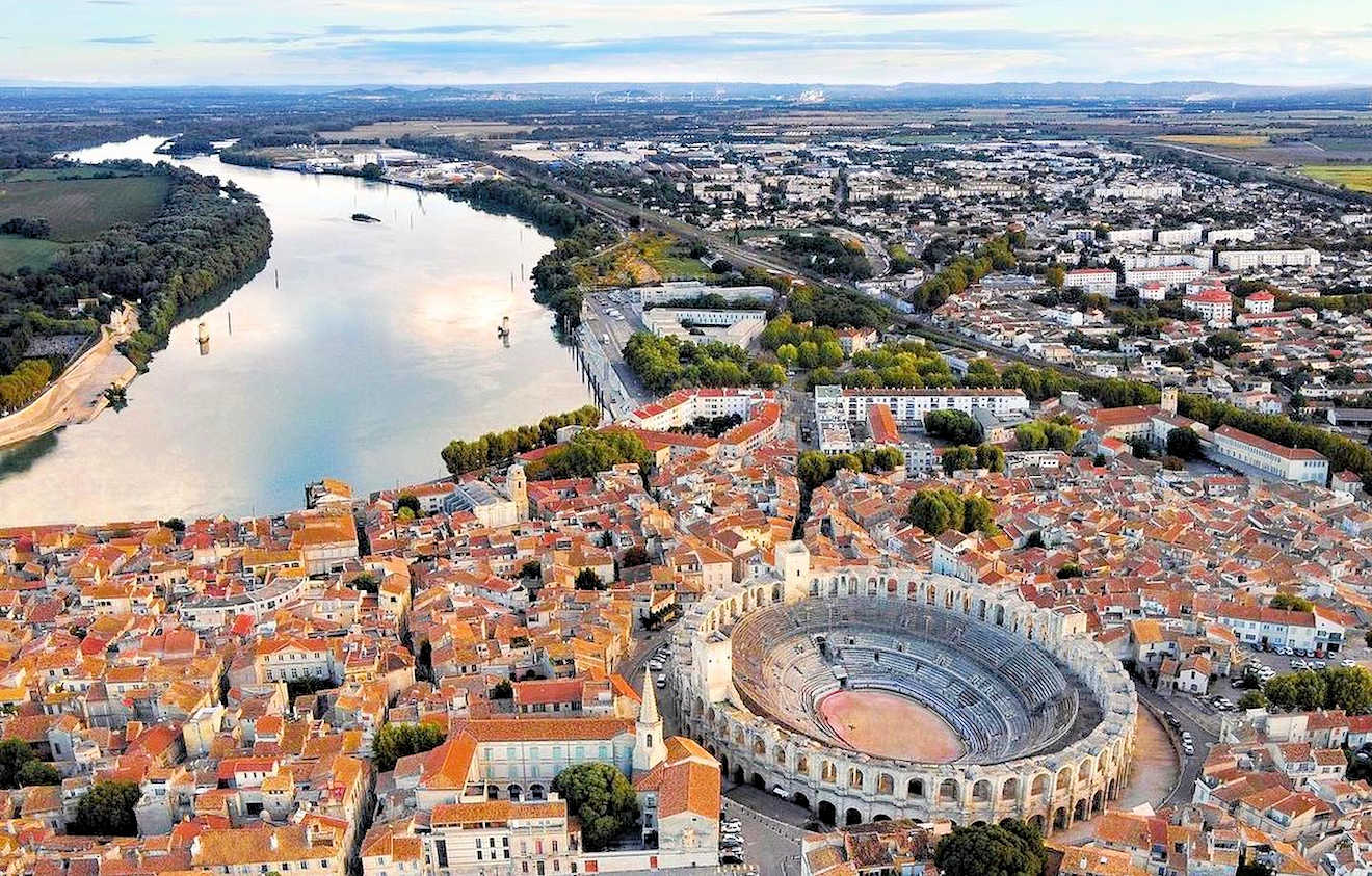 Arles city South France