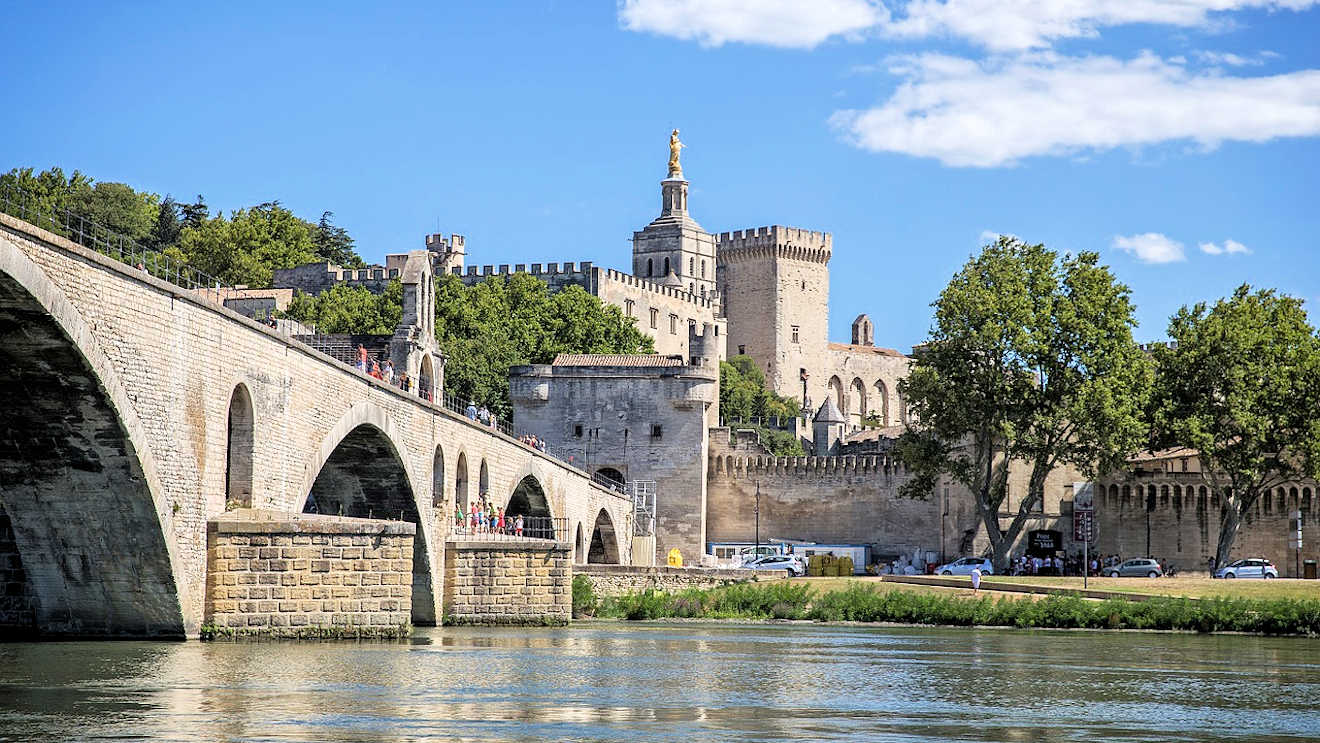 Avignon city South France