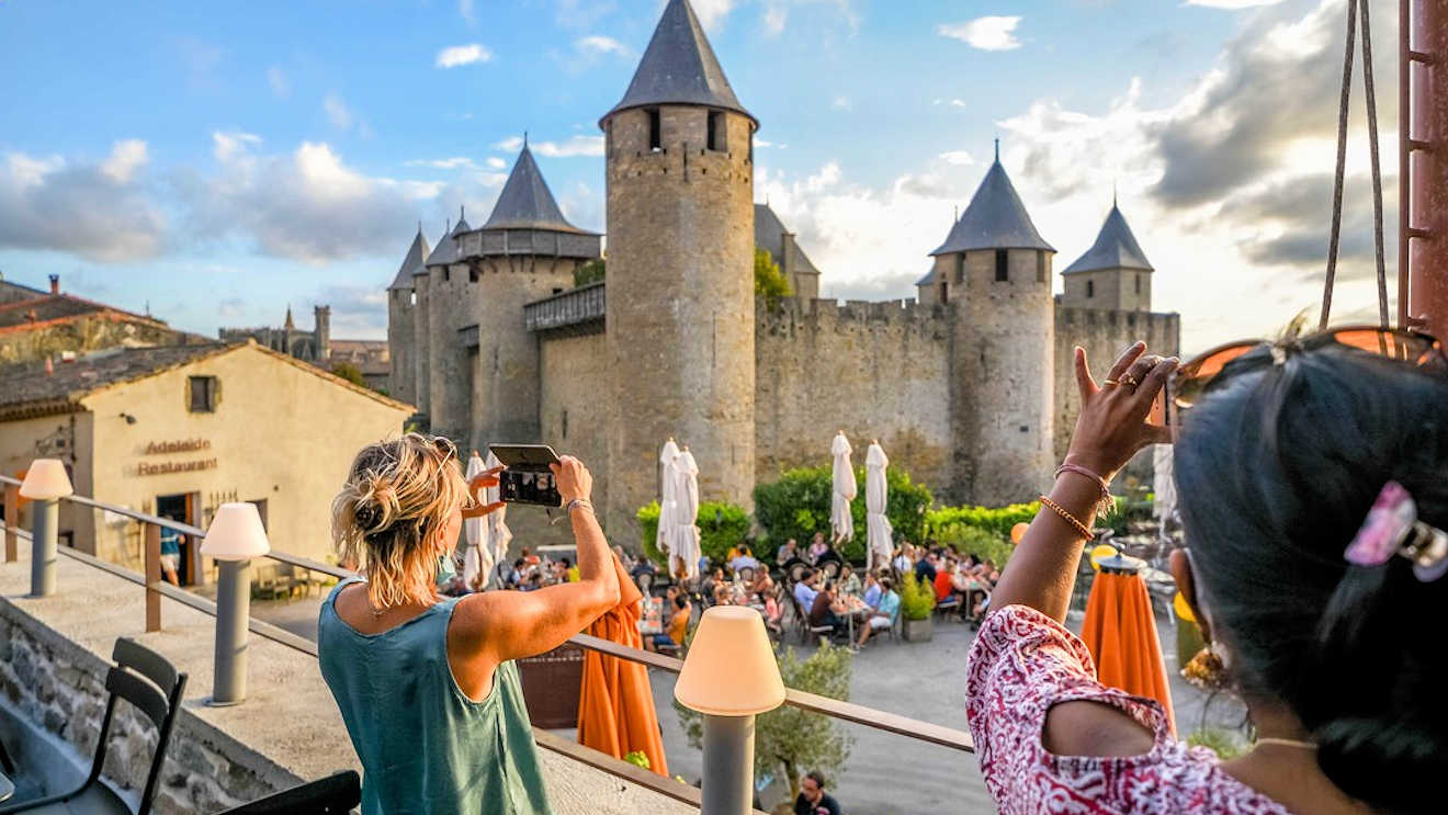 Carcassonne city South France